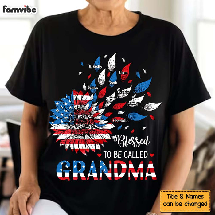 Personalized Gift For Grandma Independence Day Shirt - Hoodie - Sweatshirt 33635 1