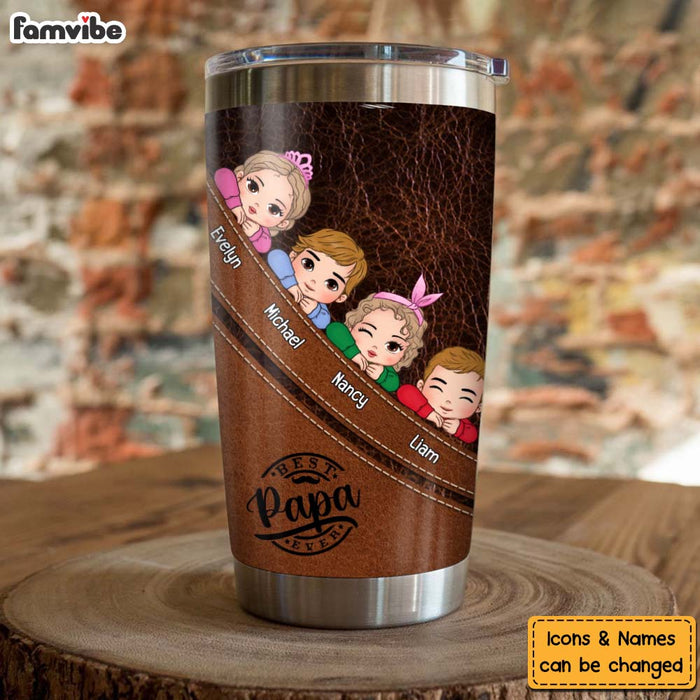 Personalized Gift For Grandpa Steel Tumbler 33636 1