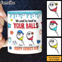 Personalized Gift For Dad Funny 3D Inflated Mug 33640 thumb 1