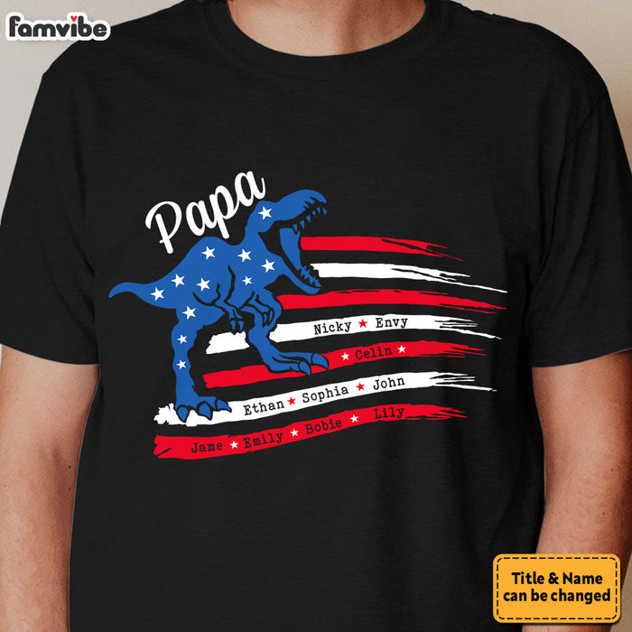Personalized Gift For Grandpa Saurus Shirt - Hoodie - Sweatshirt 33641 1