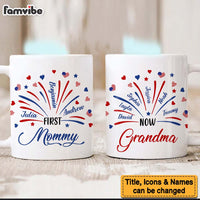 Personalized For Grandma Mom First Mom Now Grandma Mug 33642 thumb 1