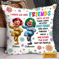 Personalized Old Friends Sisters Pillow 33643 thumb 1