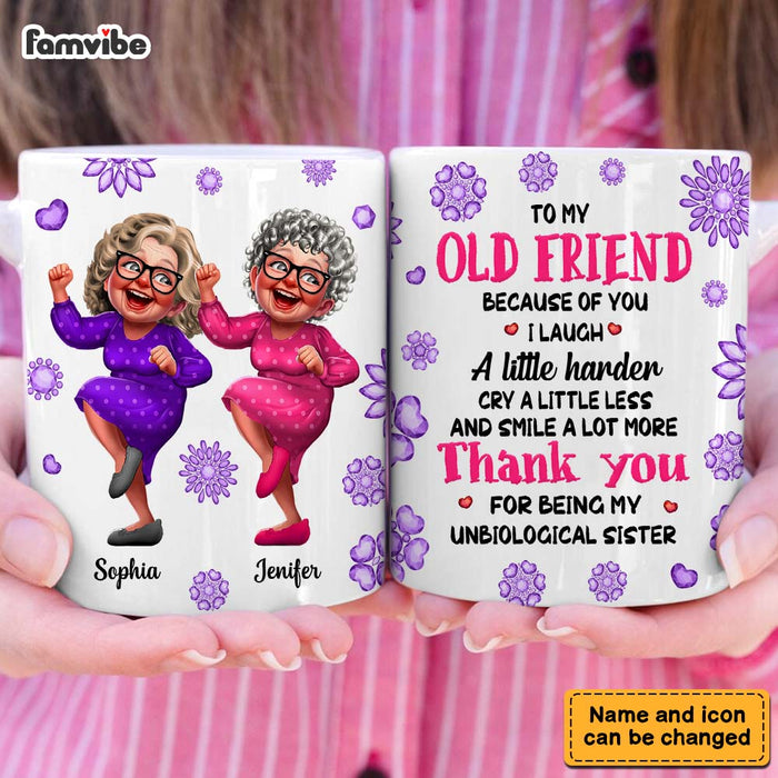 Personalized Gift for Friends Smile A Lot More Mug 33644 1