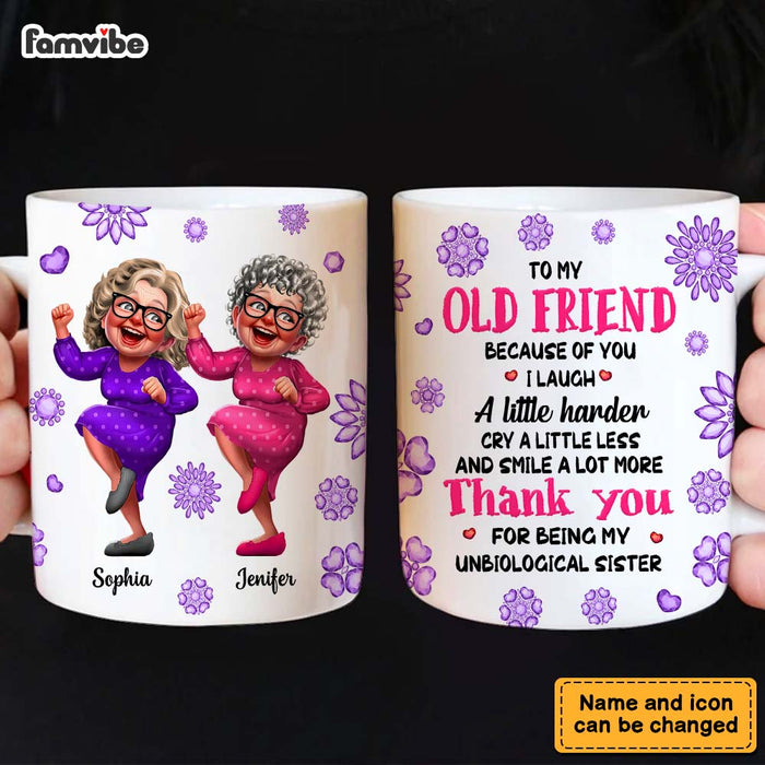 Personalized Gift for Friends Smile A Lot More Mug 33644 1