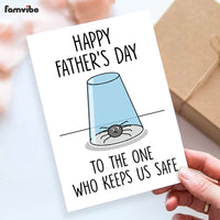 Father's Day Spider Card For Dad thumb 1