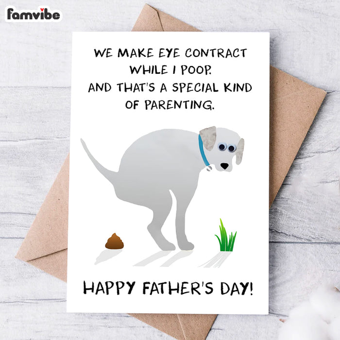 Father's Day Card From The Dog 1