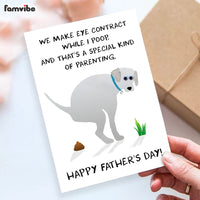 Father's Day Card From The Dog thumb 1