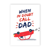 When In Doubt Call Dad Card thumb 1
