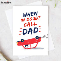 When In Doubt Call Dad Card thumb 1