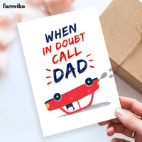 When In Doubt Call Dad Card thumb 1