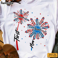 Personalized Gift For Grandma Mom Fire Cracker Shirt - Hoodie - Sweatshirt 33657 thumb 1