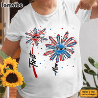 Personalized Gift For Grandma Mom Fire Cracker Shirt - Hoodie - Sweatshirt 33657 thumb 1