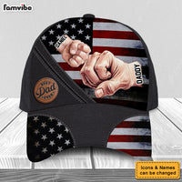 Personalized For Dad Grandpa Ever Fist Bump Cap 33658 thumb 1
