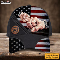 Personalized For Dad Grandpa Ever Fist Bump Cap 33658 thumb 1