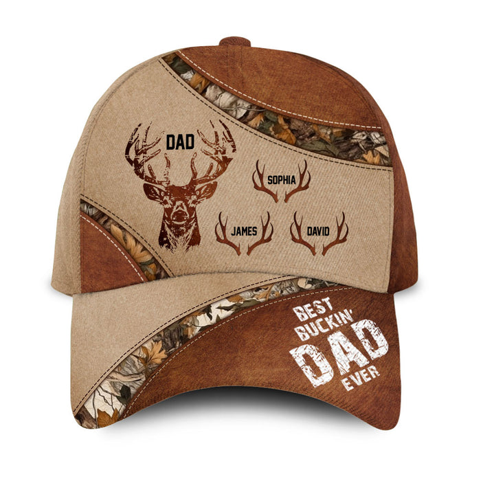 Personalized Gift For Buckin' Dad Cap 33660 1