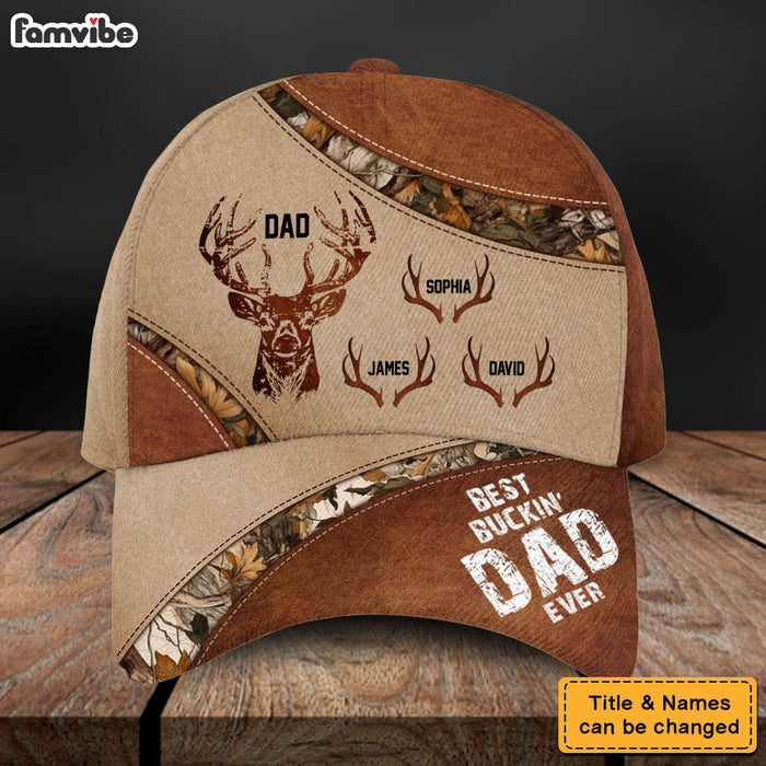 Personalized Gift For Buckin' Dad Cap 33660 1