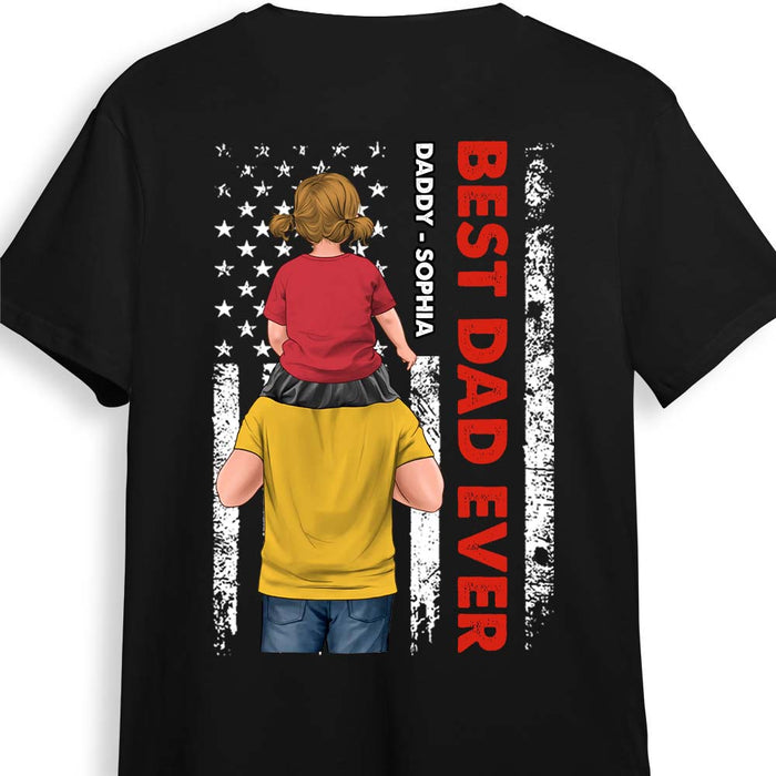Personalized Gift For Father's Day Dad Ever Shirt  33663 1