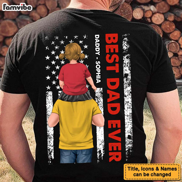 Personalized Gift For Father's Day Dad Ever Shirt  33663 1