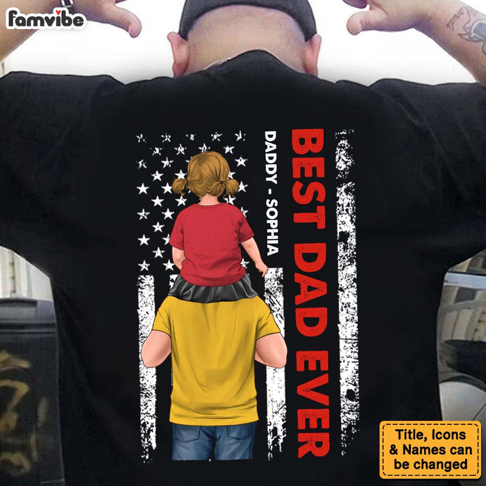 Personalized Gift For Father's Day Dad Ever Shirt  33663 1