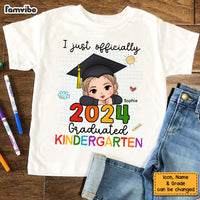 Personalized Gift For Granddaughter I Just Officially Graduated Kindergarten Kid T Shirt - Kid Hoodie - Kid Sweatshirt 33668 thumb 1