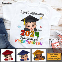 Personalized Gift For Granddaughter I Just Officially Graduated Kindergarten Kid T Shirt - Kid Hoodie - Kid Sweatshirt 33668 thumb 1