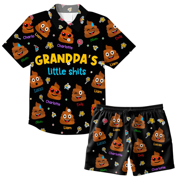 Personalized Gift For Grandpa Funny Hawaiian Set 33677 1