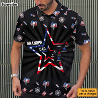 Personalized For Grandpa Dad 4TH Of July Polo Shirt 33679 thumb 1