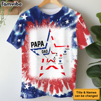 Personalized For Grandpa Dad 4TH Of July All-over Print T Shirt - Hoodie - Sweatshirt 33680 thumb 1
