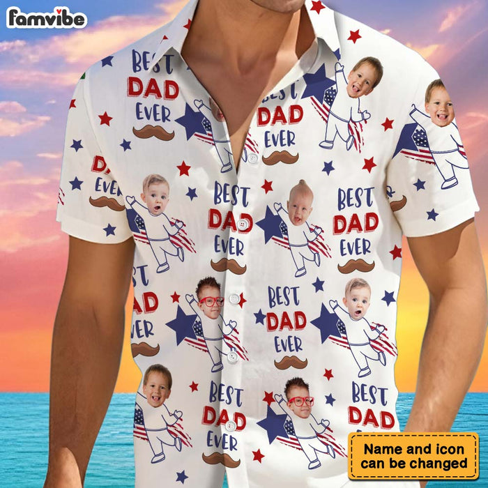 Personalized This Daddy Belongs To Beach Hawaiian Set 33685 1