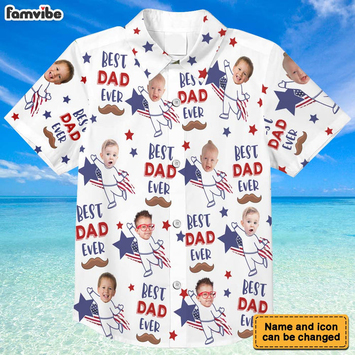 Personalized This Daddy Belongs To Beach Hawaiian Set 33685 1