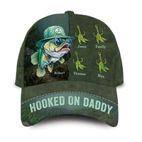 Personalized Gift Hooked On Daddy Cap 33691 thumb 1