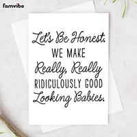 We Created Goodlooking Babies For Husband Card thumb 1
