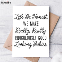 We Created Goodlooking Babies For Husband Card thumb 1