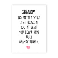No Matter What For Grandpa Card thumb 1