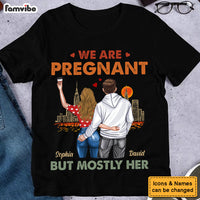 Personalized For Husband Wife We Are Pregnant Shirt - Hoodie - Sweatshirt 33699 thumb 1