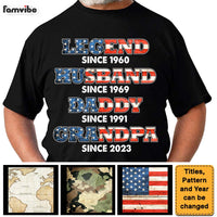 Personalized Legend Husband Dad Grandpa Shirt - Hoodie - Sweatshirt 33703 thumb 1