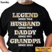 Personalized Legend Husband Dad Grandpa Shirt - Hoodie - Sweatshirt 33703 thumb 1