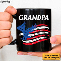 Personalized Gift For Grandpa Eagle Mug 33710 thumb 1