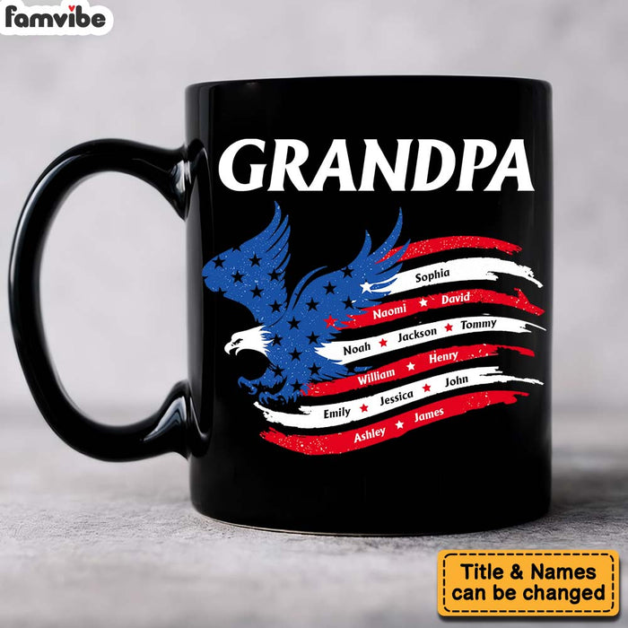 Personalized Gift For Grandpa Eagle Mug 33710 1