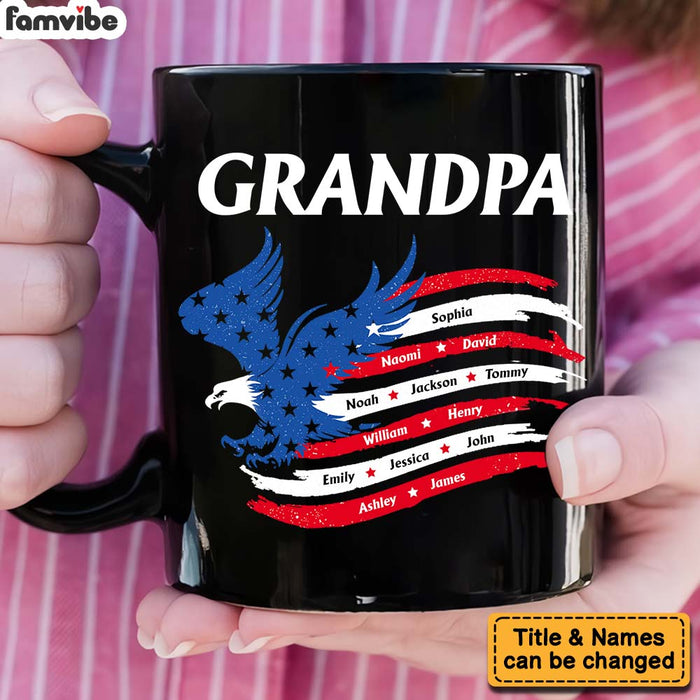 Personalized Gift For Grandpa Eagle Mug 33710 1