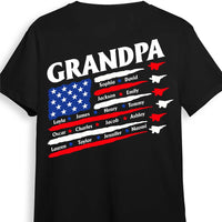 Personalized For Dad Grandpa 4TH Of July Air Force Independence Day Shirt 33711 thumb 1