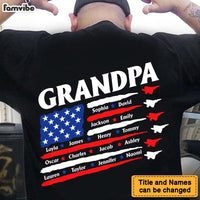 Personalized For Dad Grandpa 4TH Of July Air Force Independence Day Shirt 33711 thumb 1
