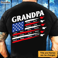 Personalized For Dad Grandpa 4TH Of July Air Force Independence Day Shirt 33711 thumb 1