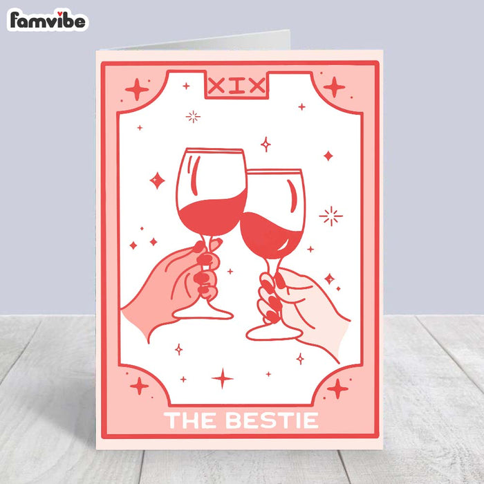 Besties Drinking Card 1