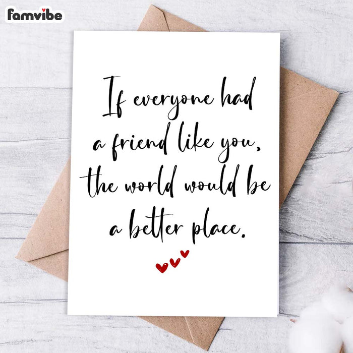 Friend Good Luck Card 1