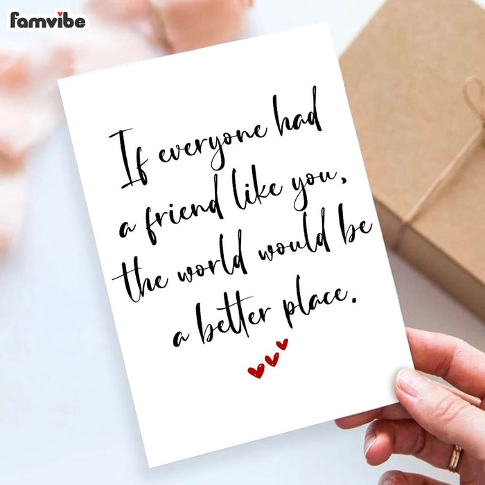 Friend Good Luck Card 1