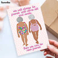 Funny Old Lady Friends Card thumb 1
