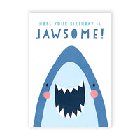 Cute Shark Birthday Greetings Card thumb 1