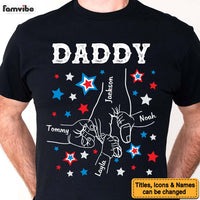 Personalized For Mom Dad 4TH Of July Hands In Hands Shirt - Hoodie - Sweatshirt 33729 thumb 1