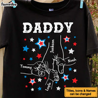 Personalized For Mom Dad 4TH Of July Hands In Hands Shirt - Hoodie - Sweatshirt 33729 thumb 1